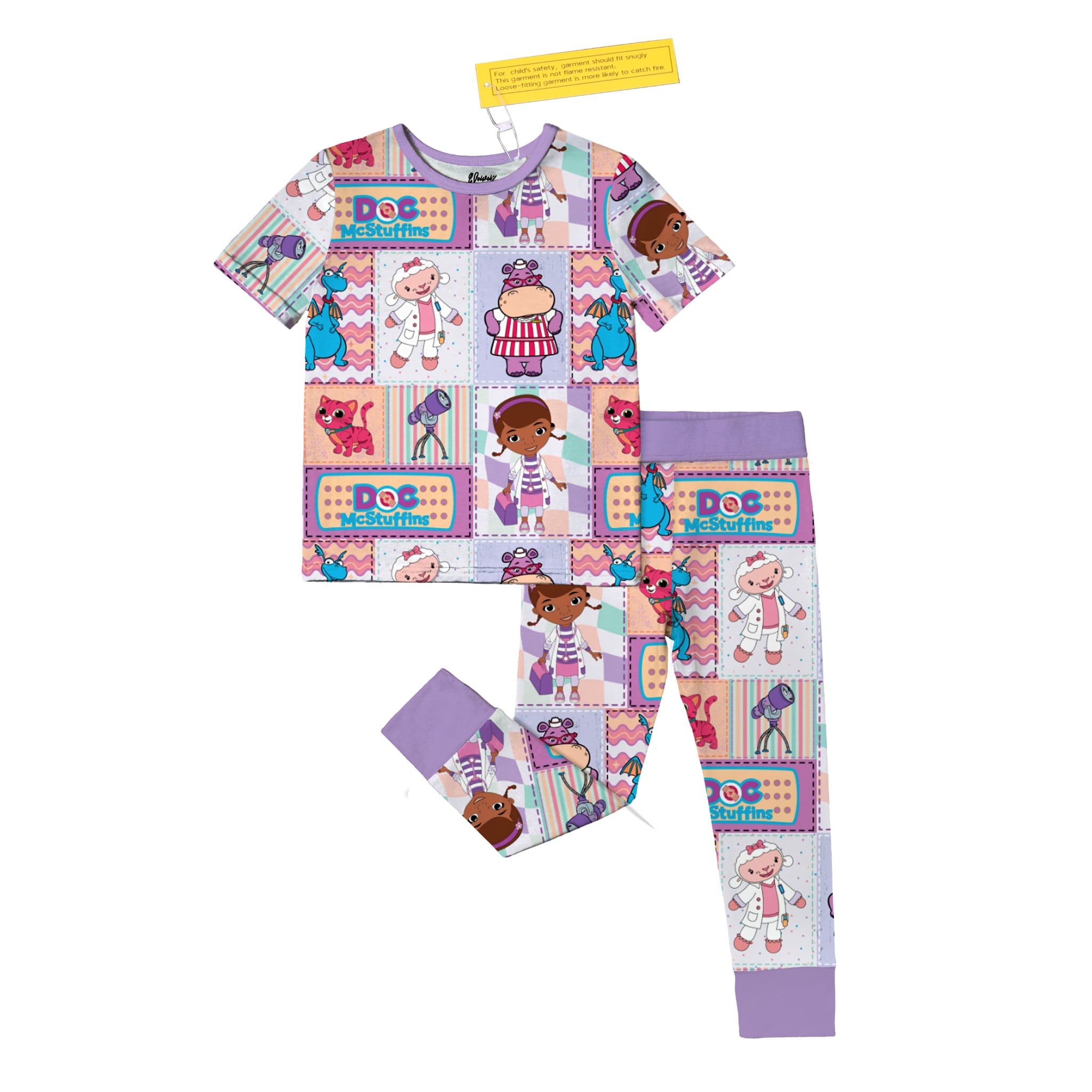 Doc’s Patchwork Checkup 2 Piece Long Set