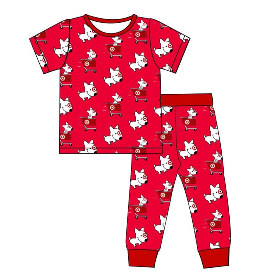 Shopping With Bullseye - 2 Piece Set Short Sleeve and Pants