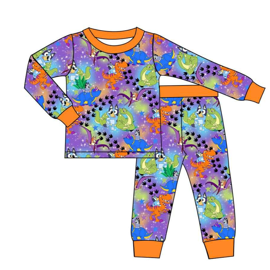 This Episode is Called: Dinos! - 2 Piece Set Long Sleeve and Pants
