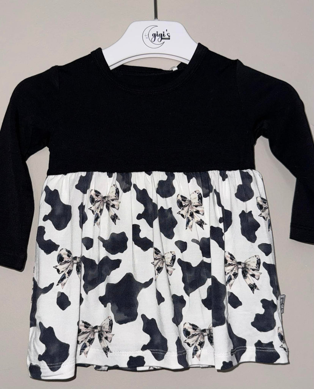 Cows (Solid) - Bodysuit Twirl