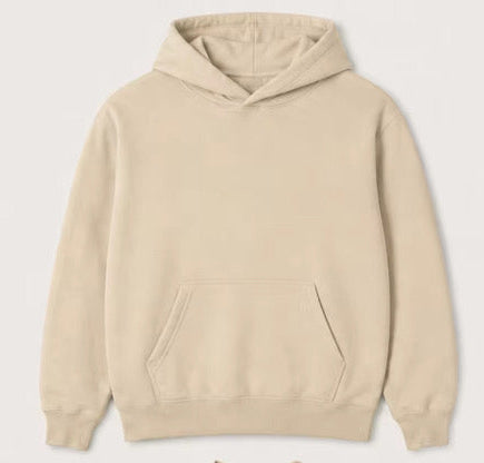Cream - Kids Terry Fleece Hoodie