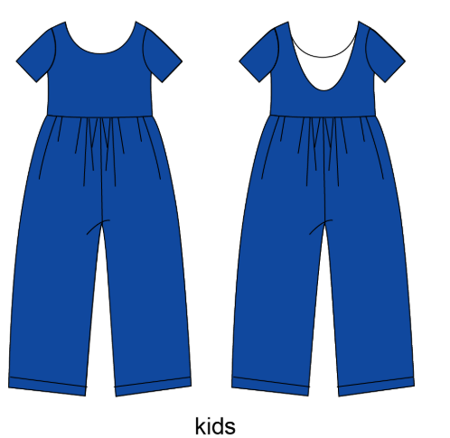 Hydrangea - Short Sleeve Romper