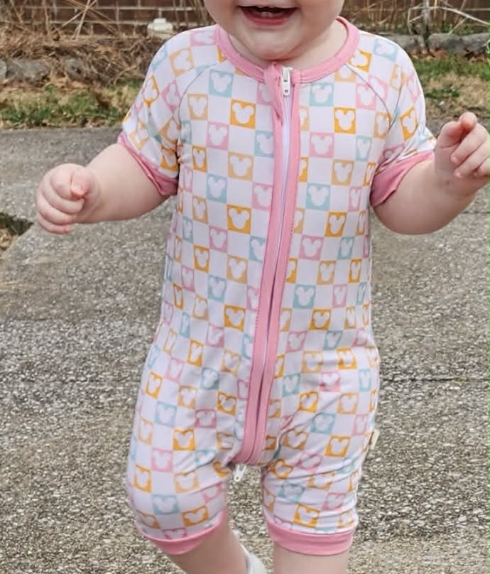 Pastel Mouse - Short Sleeve Shorty