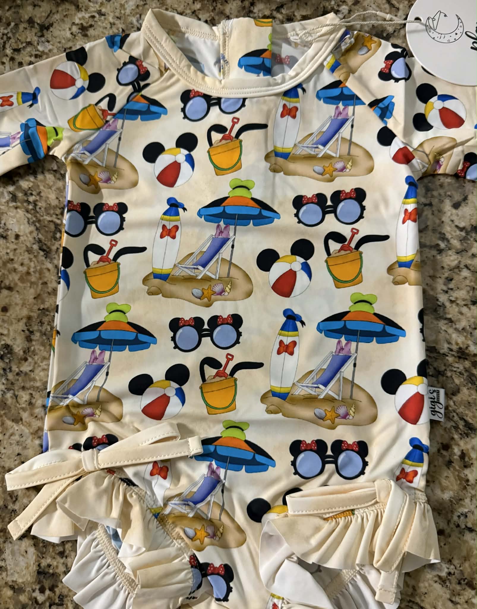 Once Upon a Splash - Long Sleeve Swim Suit