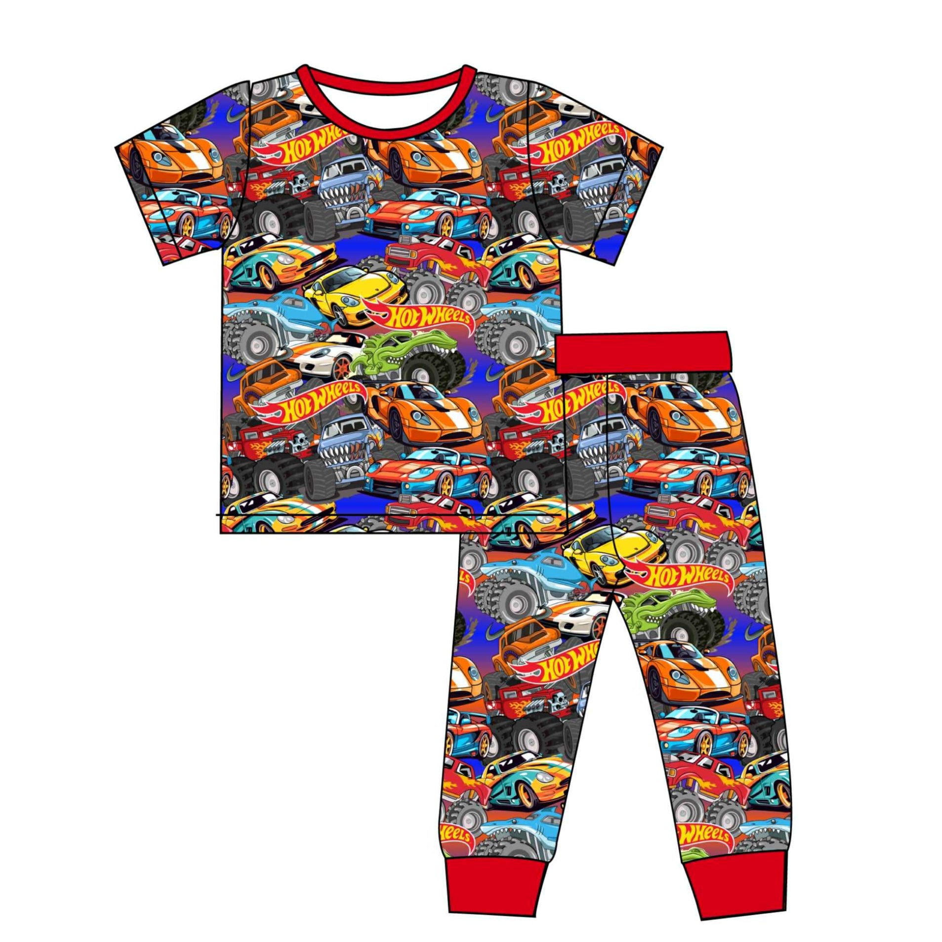 Speed Racers - 2 Piece Set Short Sleeve and pants