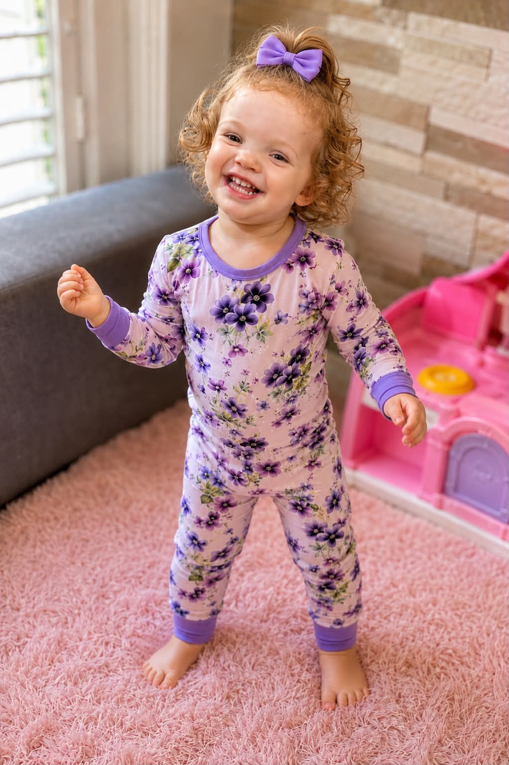 Ella - 2 Piece PJ Set Long Sleeve and Pants
