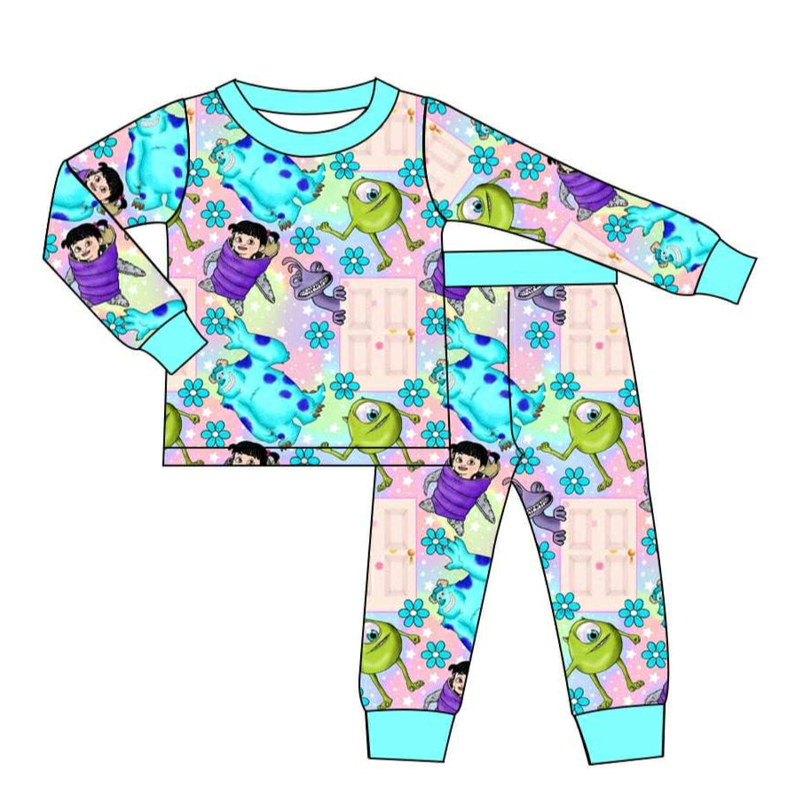 Monster Doors - 2 Piece Set Long Sleeve and Pants