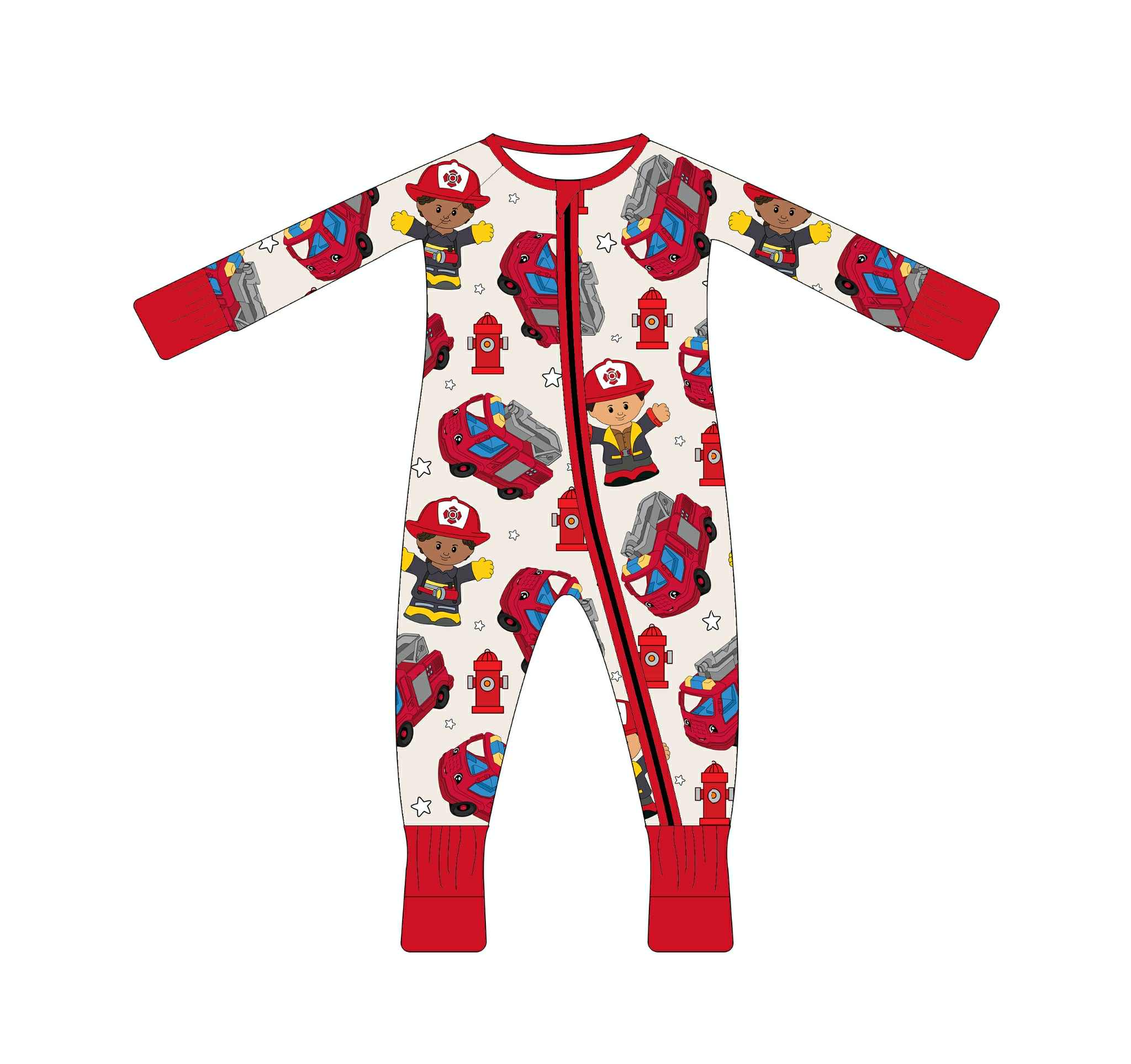 Little Fighter Stoppers - Long Sleeve Zippy