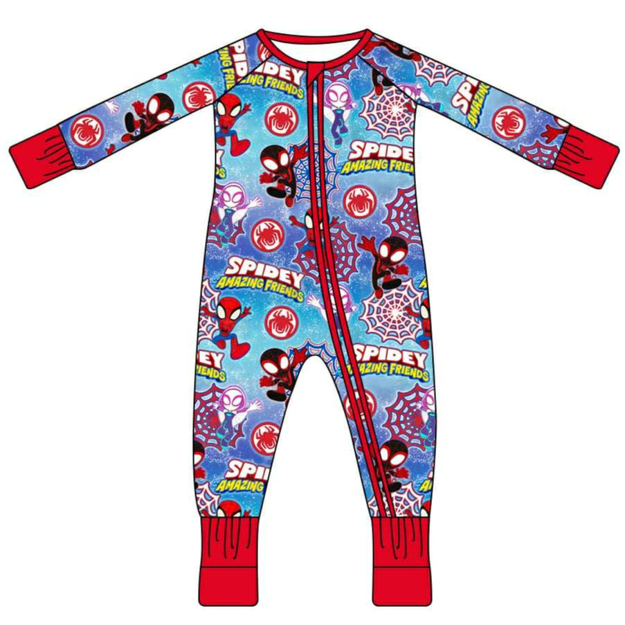 Spidey and His Amazing Friends - Long Sleeve Convertible Zippy