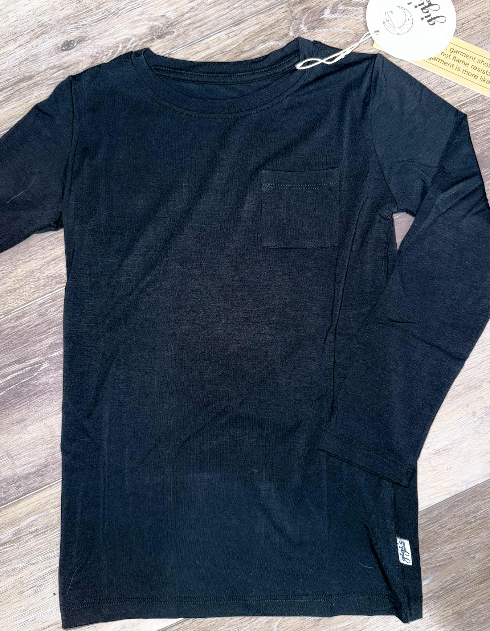 Midnight - Long Sleeve Pocket Tee