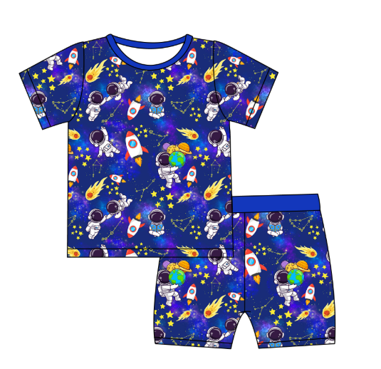 Little Dreamers - 2 Piece PJ Set Short Sleeve and Shorts