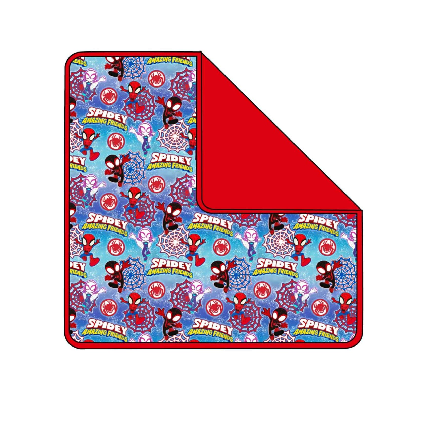 Spidey and His Amazing Friends - 60”x80” Double Layer Bamboo Blanket