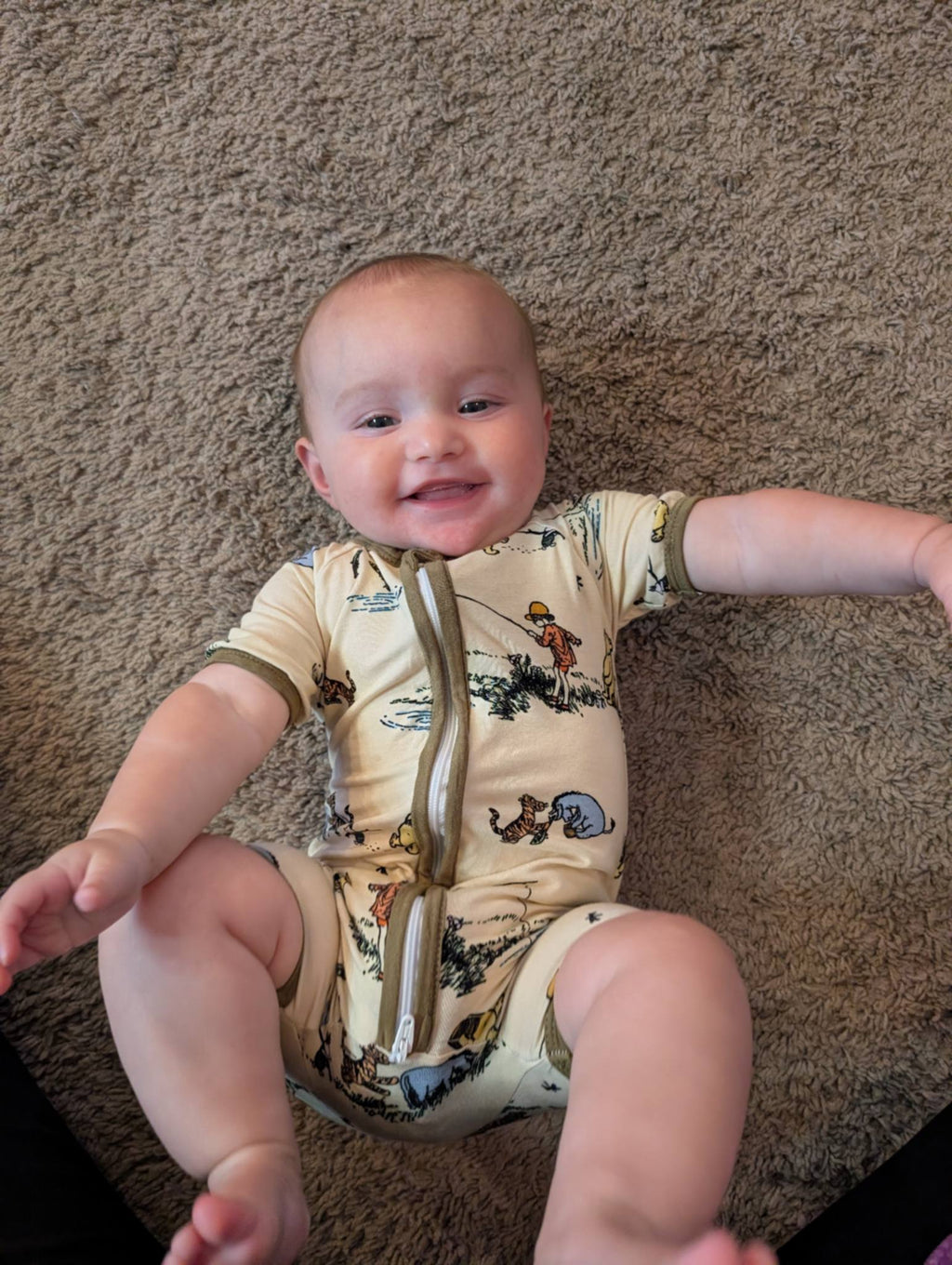Fishing with Christopher Robin - Short Sleeve Shorty
