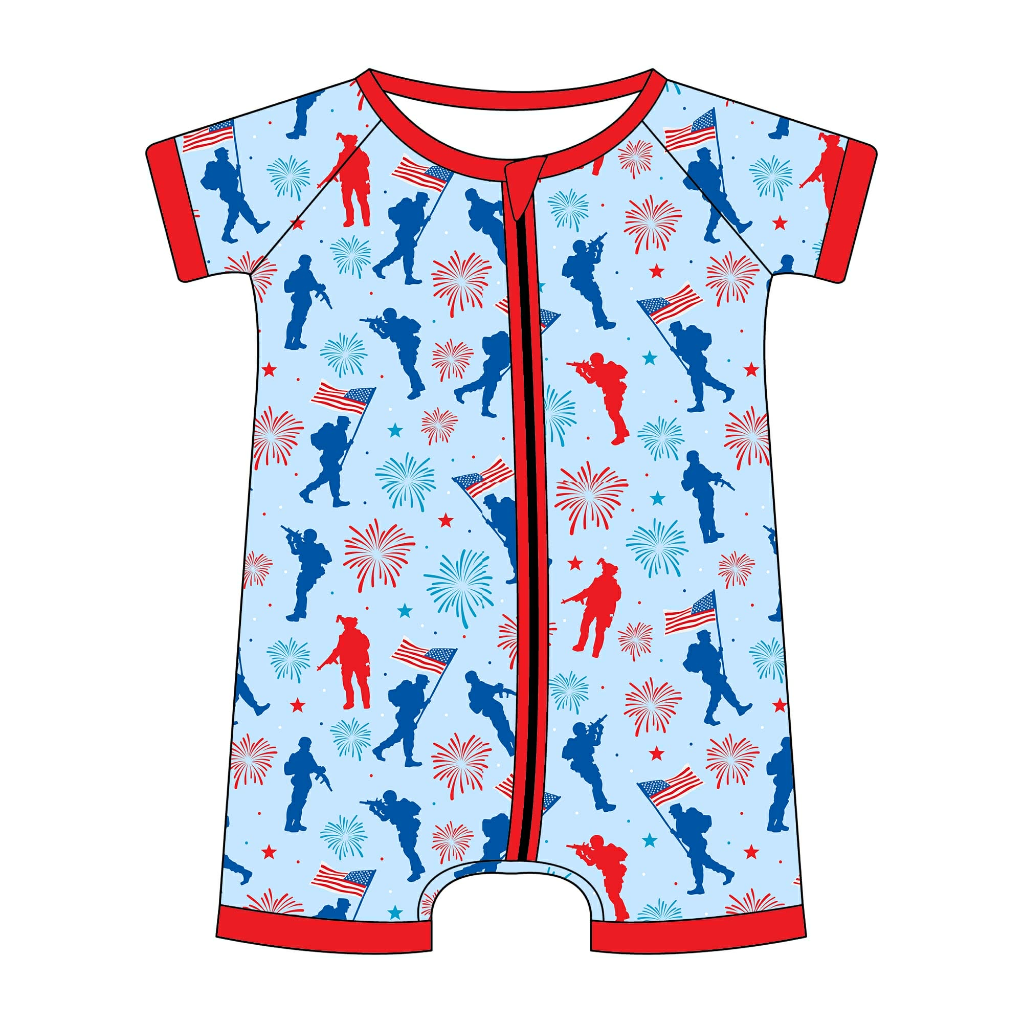 Let Freedom Ring - Short Sleeve Shorty