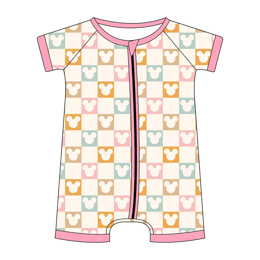 Pastel Mouse - Short Sleeve Shorty