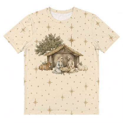 PRE-ORDER - Silent Night, Holy Night - Adult Applique Tee