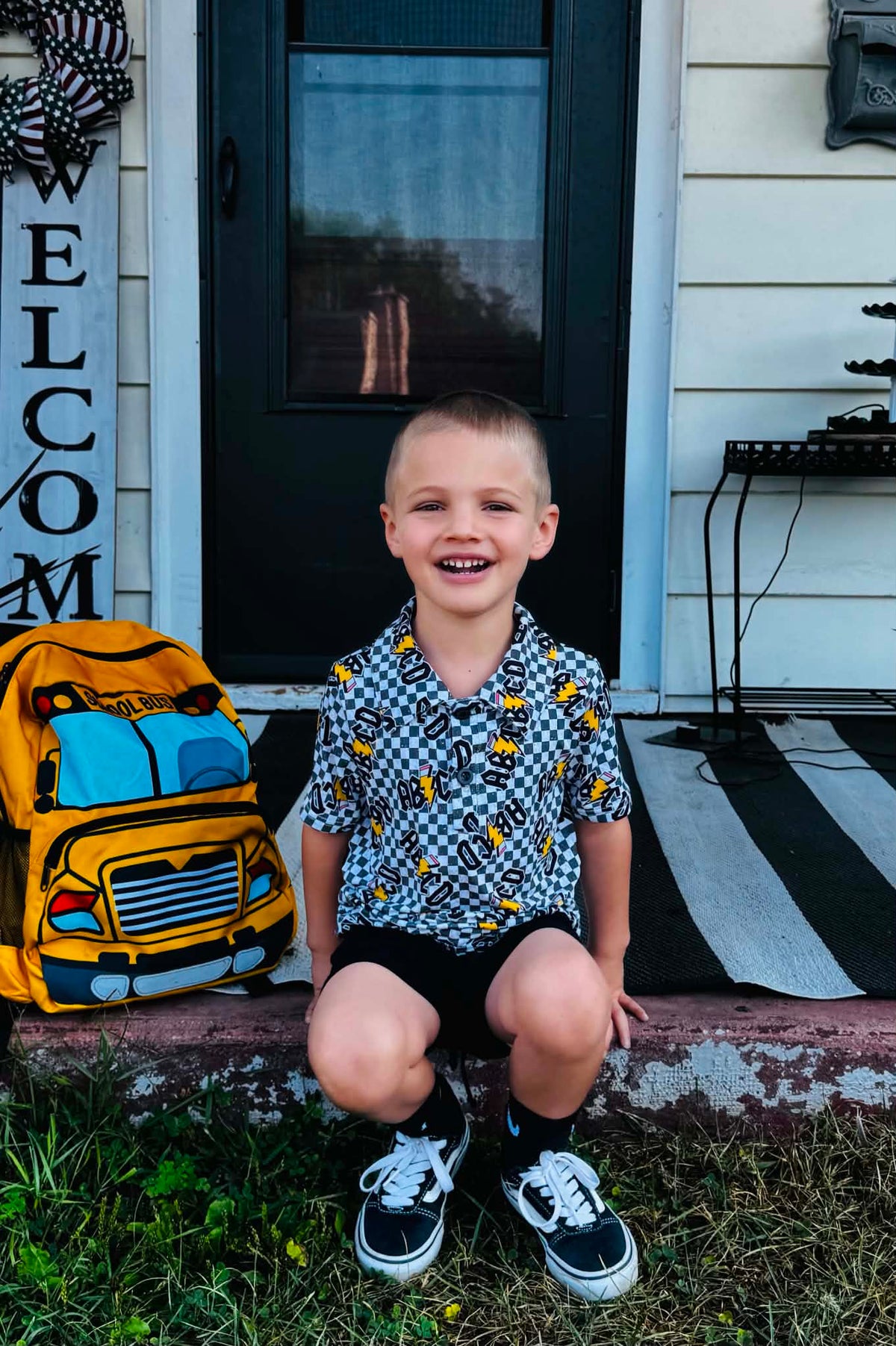Highway to School - Polo Tee