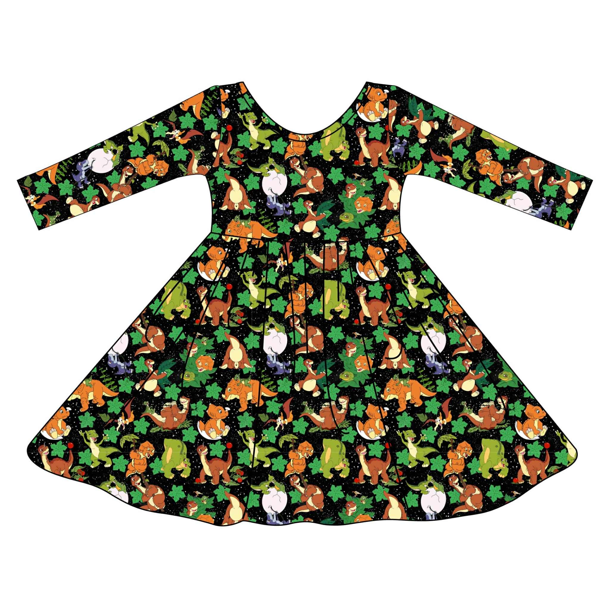 Little Foot and Friends - Twirl Dress