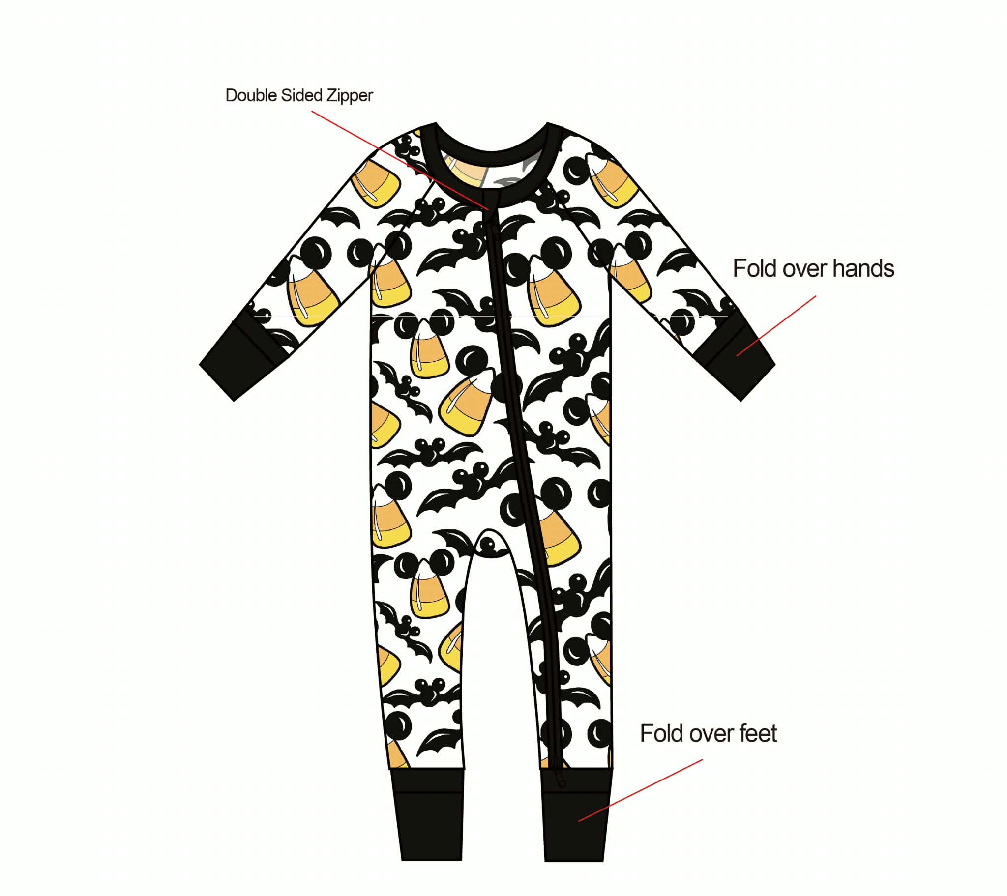 Batty Mouse - Convertible Zippy