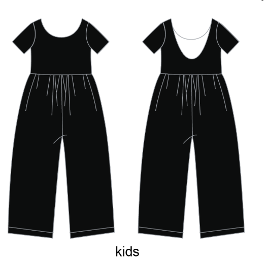 Midnight - Short Sleeve Romper