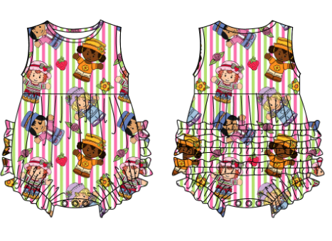Little Berries - Tank Bubble with Ruffles