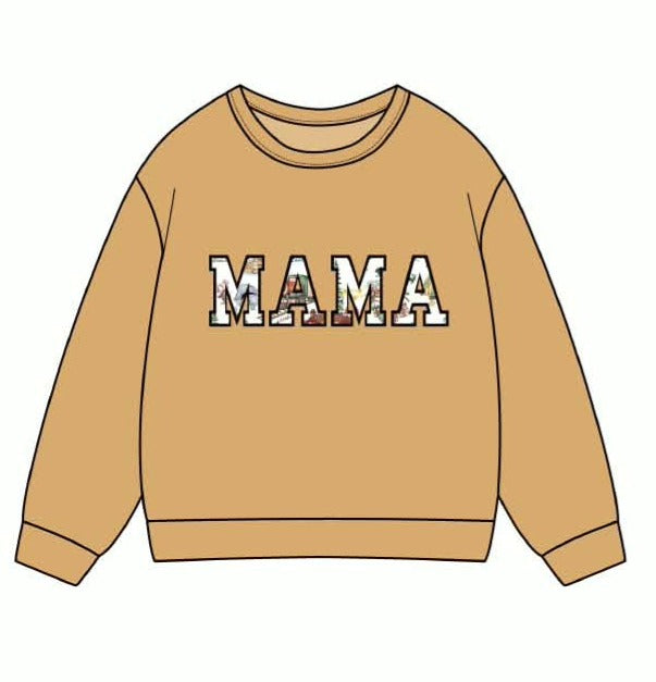 PRE-ORDER - Winter Wonder Pooh - MAMA Sweatshirt