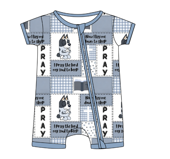 Pray with Muffin - Short Sleeve Shorty