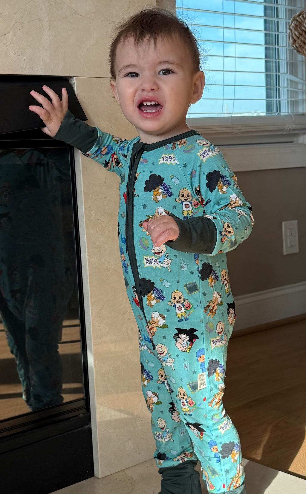 Retro Rascals - Long Sleeve Convertible Zippy