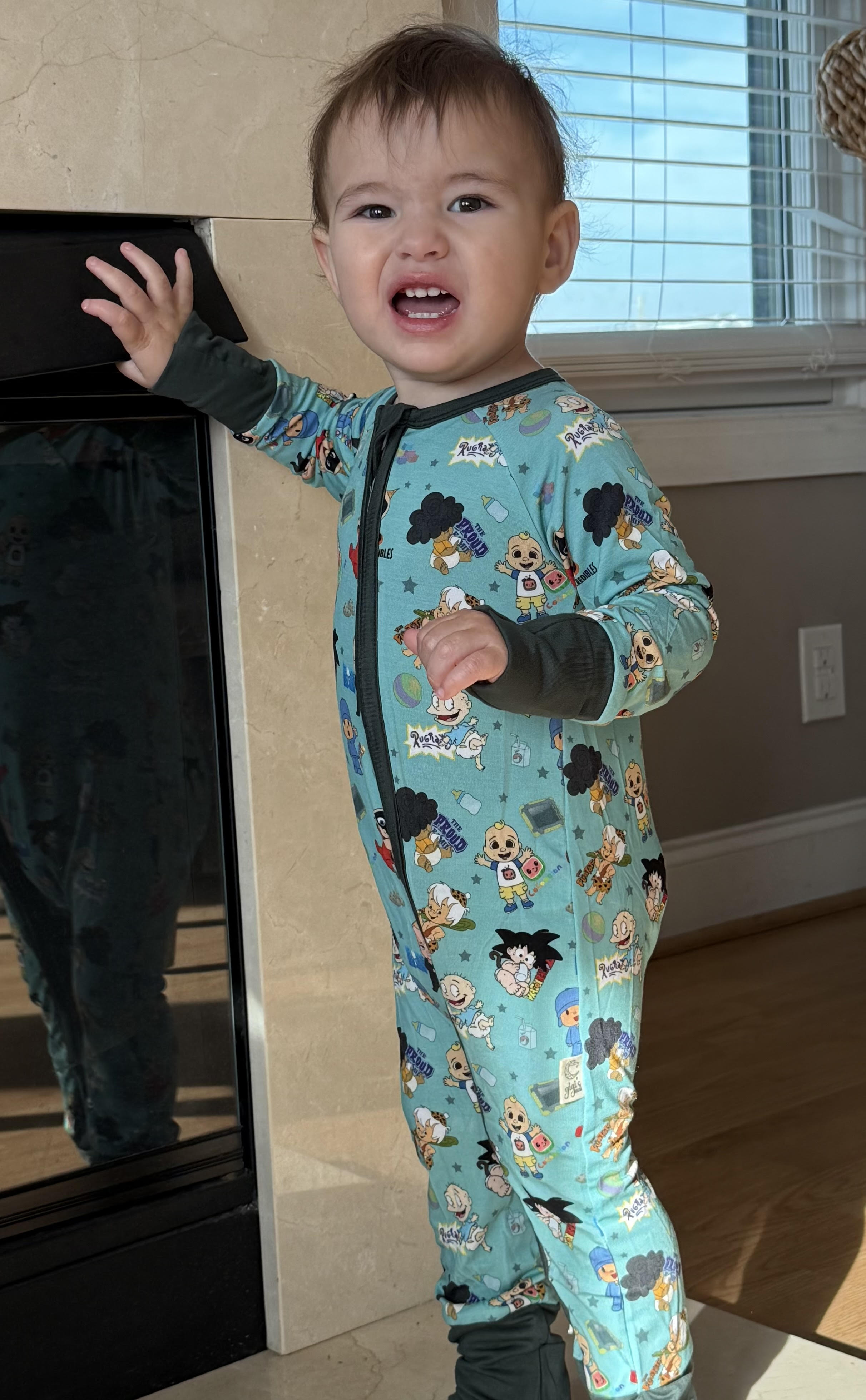 Retro Rascals - Long Sleeve Convertible Zippy